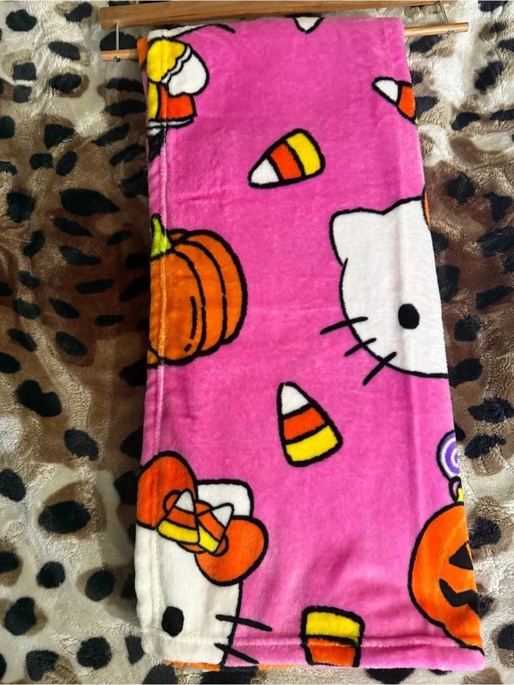 Hello Kitty Pink Halloween Silk Touch Throw (Hard to find 2026!)